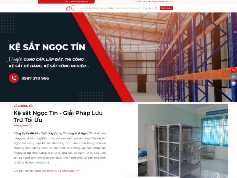 Công ty TNHH SX Xây Dựng TM Ngọc Tín