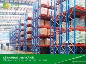 ưu điểm của kệ double deep