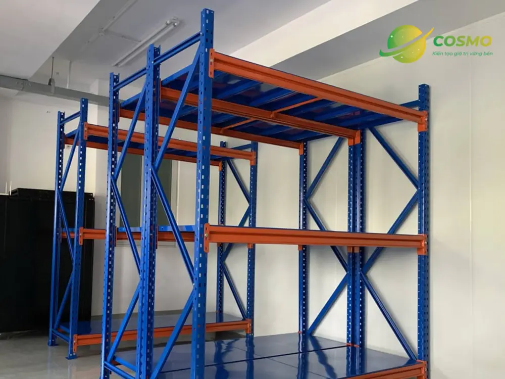 Kệ trung tải 3 lắp đặt tại huyện thanh oai