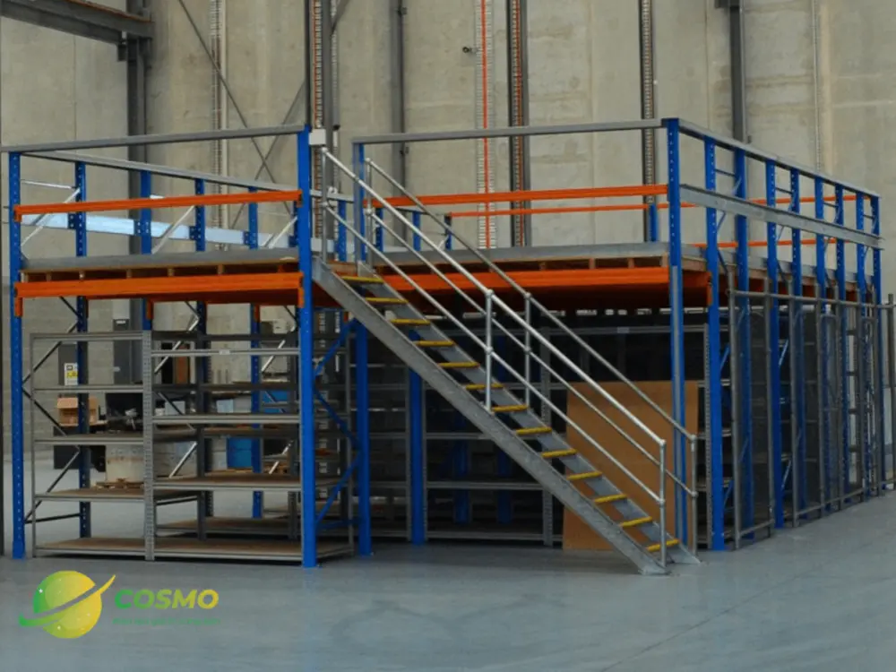 Kệ sàn Mezzanine trong warehouse