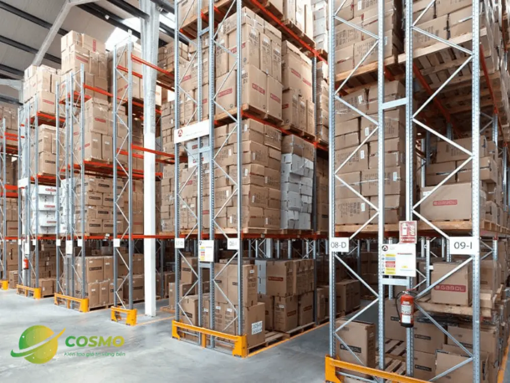 Rack trong warehouse là gì