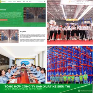 công ty sản xuất giá kệ siêu thị