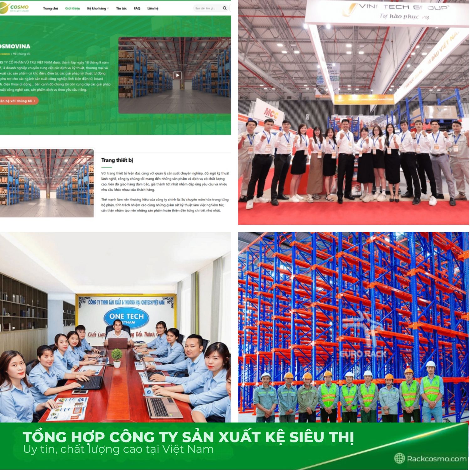 công ty sản xuất giá kệ siêu thị
