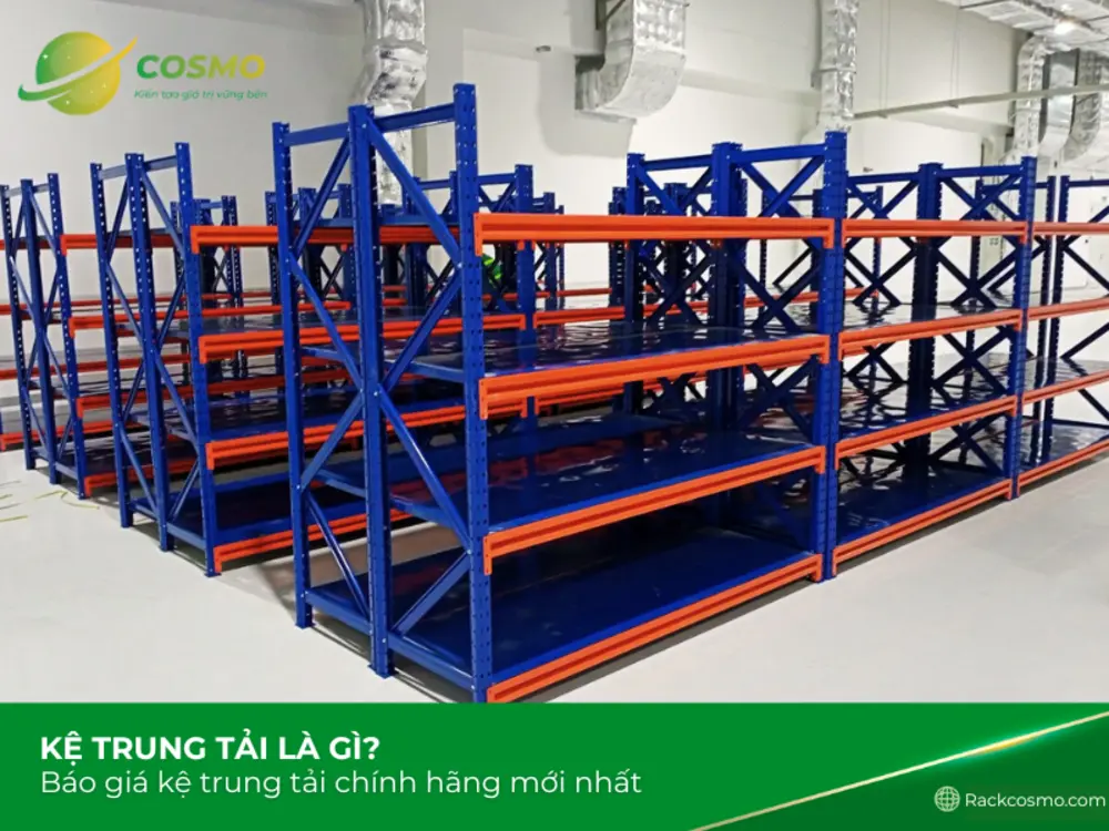 Kệ trung tải là gì? Báo giá kệ trung tải chính hãng mới nhất