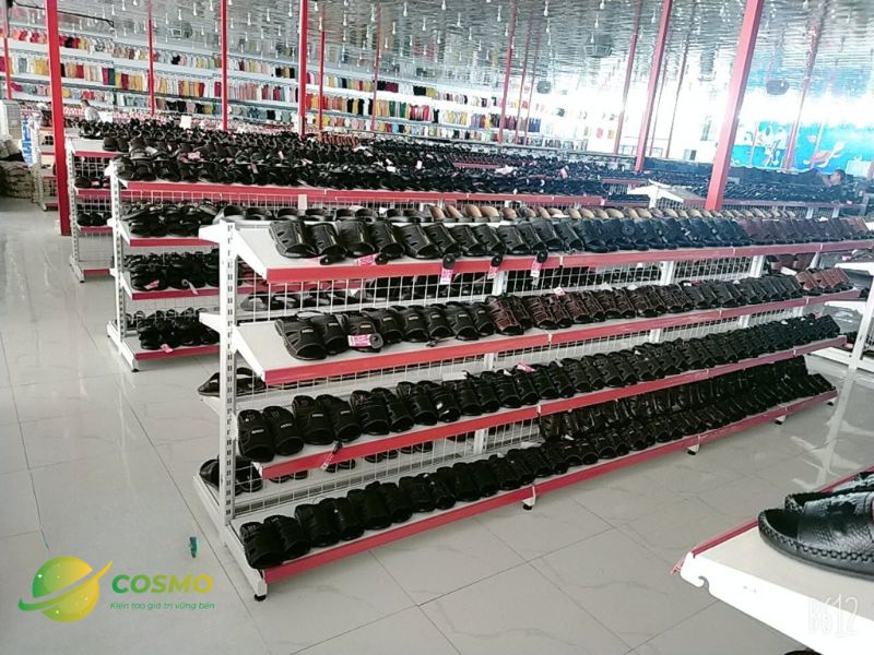 Kệ lưới để giày dép đơn giản