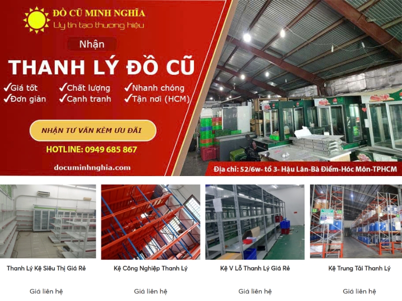 kệ trung tải thanh lý Minh Nghĩa