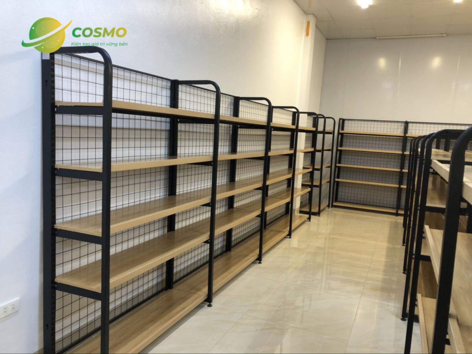 Kệ rau củ quả mâm sắt