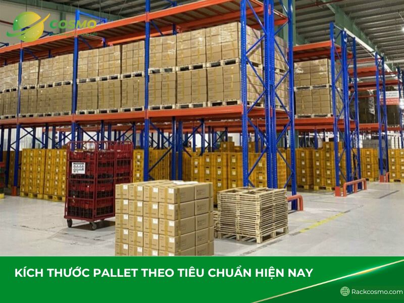 Kích thước pallet theo tiêu chuẩn hiện nay