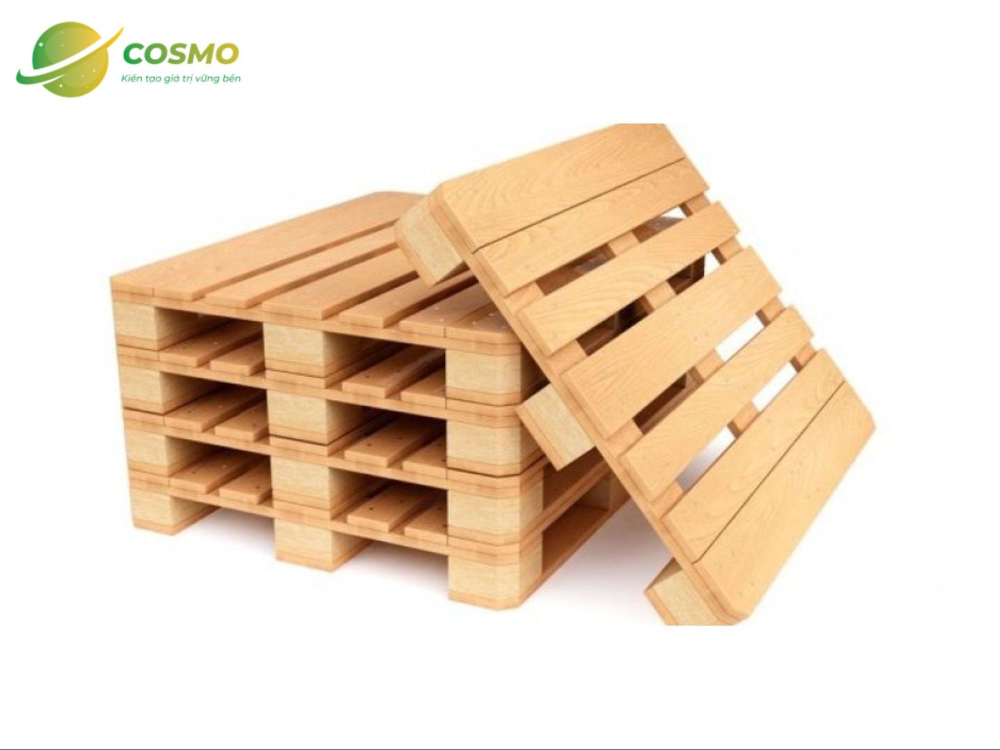 Pallet giúp tối ưu diện tích lưu trữ và giúp bảo quản, sắp xếp hàng hóa khoa học hơn