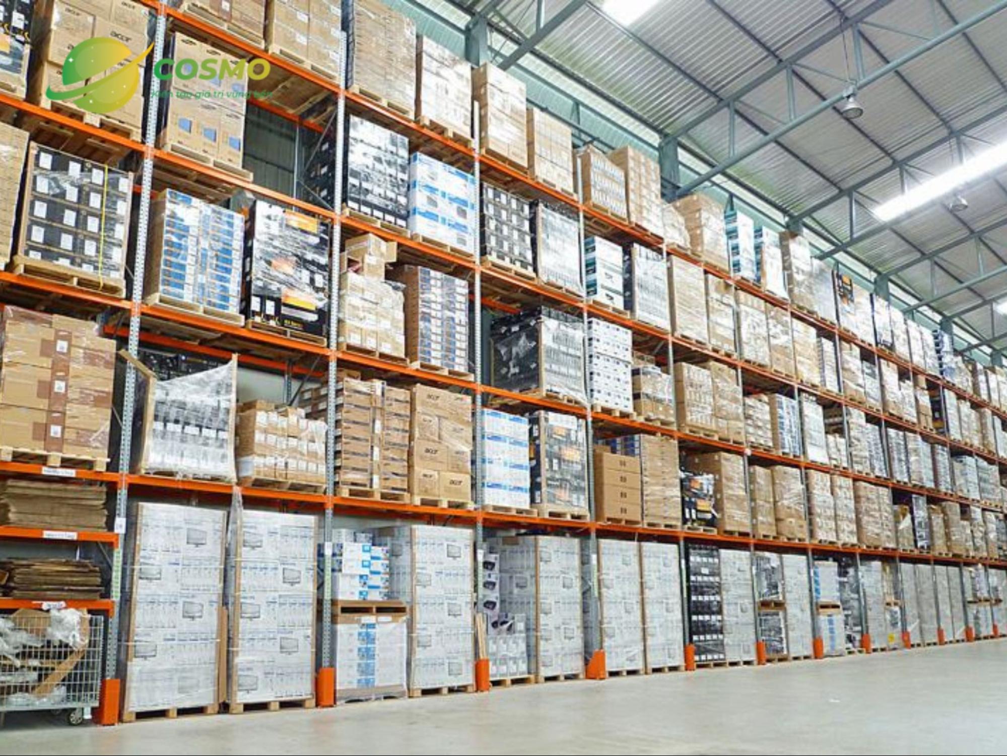 Thiết kế kho hàng chuyên nghiệp giúp tiết kiệm không gian lưu trữ và nâng cao năng suất làm làm
