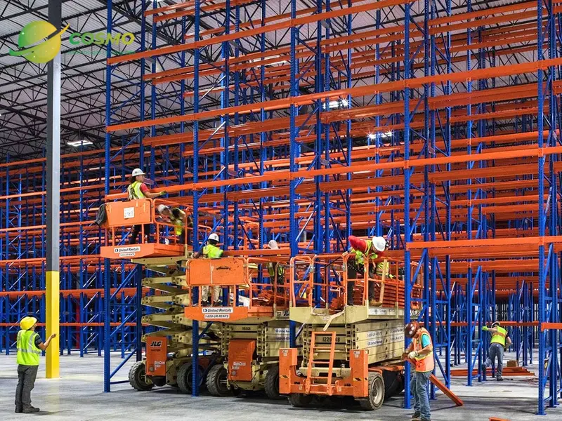 Rackcosmo là đơn vị chuyên sản xuất, cung cấp và lắp đặt giá kệ kho hàng chuyên nghiệp