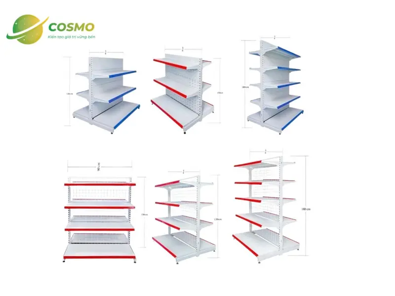 Rackcosmo là đơn vị cung cấp các mẫu kệ hàng tạp hoá uy tín, chất lượng