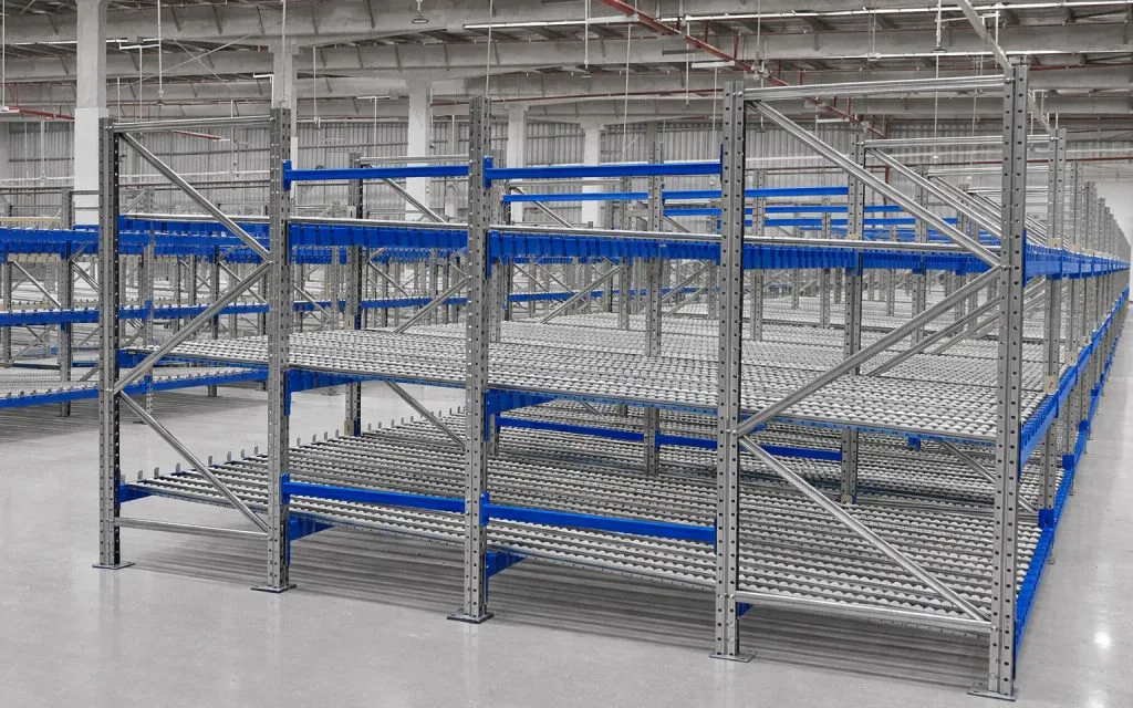 Kệ Carton Flow Rack là gì? Cấu tạo, nguyên lý hoạt động và ứng dụng trong kho hàng