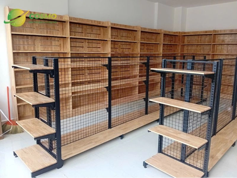 Rackcosmo là đơn vị cung cấp kệ siêu thị đẹp, chất lượng cao
