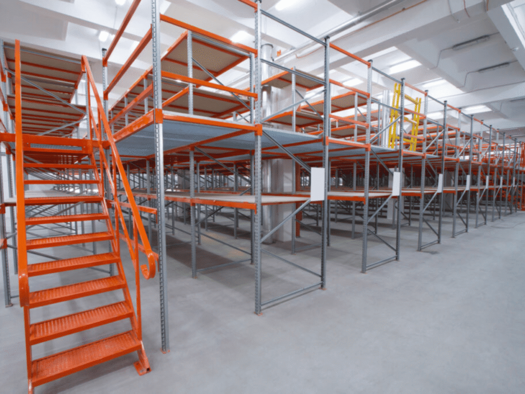 Ưu điểm của kệ sàn Mezzanine trong quản lý kho hiện đại