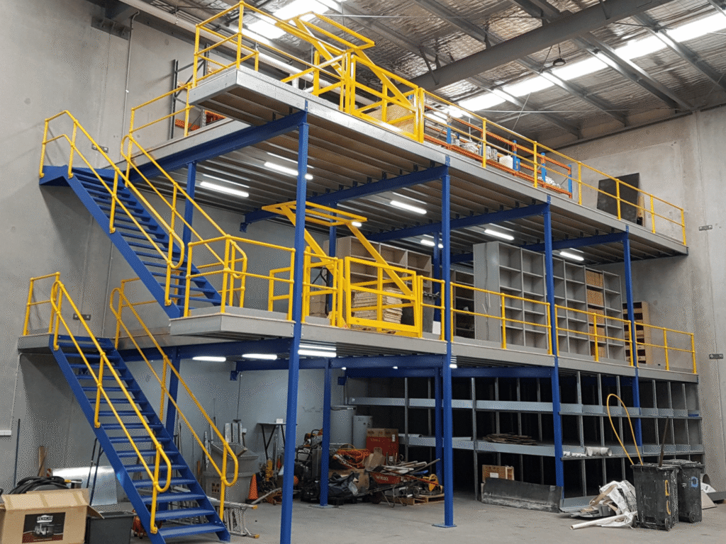 Những lưu ý quan trọng khi lắp đặt kệ sàn Mezzanine trong kho hàng