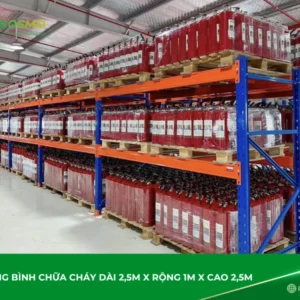 Kệ Đựng Bình Chữa Cháy dài 2,5m x rộng 1m x cao 2,5m Hà Nội