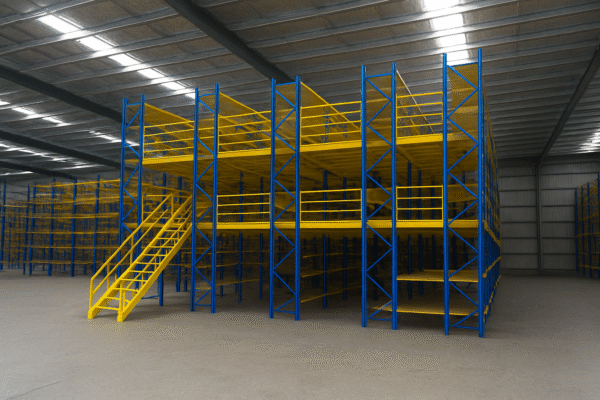 Kệ sàn Mezzanine là gì? Giải pháp tối ưu không gian kho hàng hiệu quả