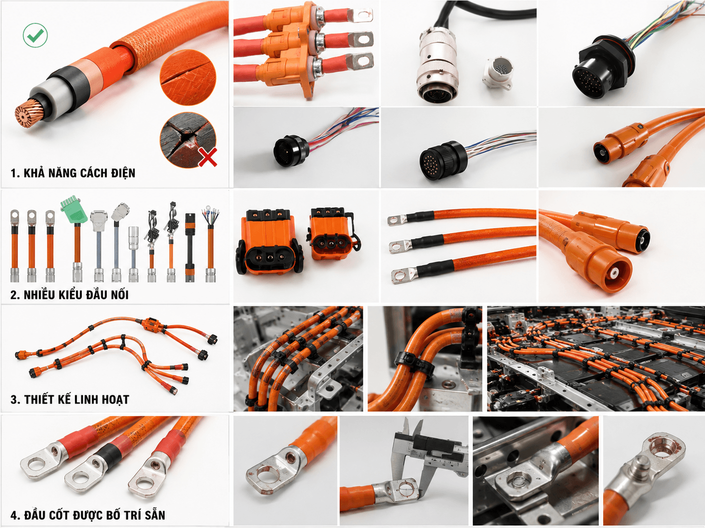 Đặc Điểm Của Dây Cáp Cao Áp