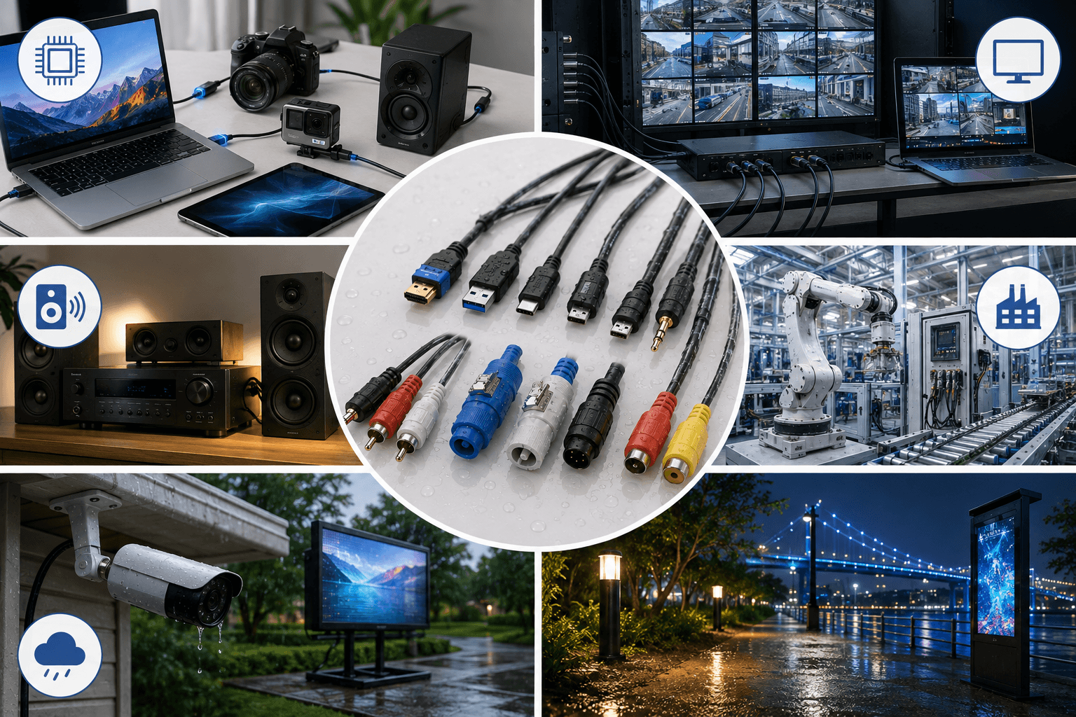 ứng dụng của dây cáp